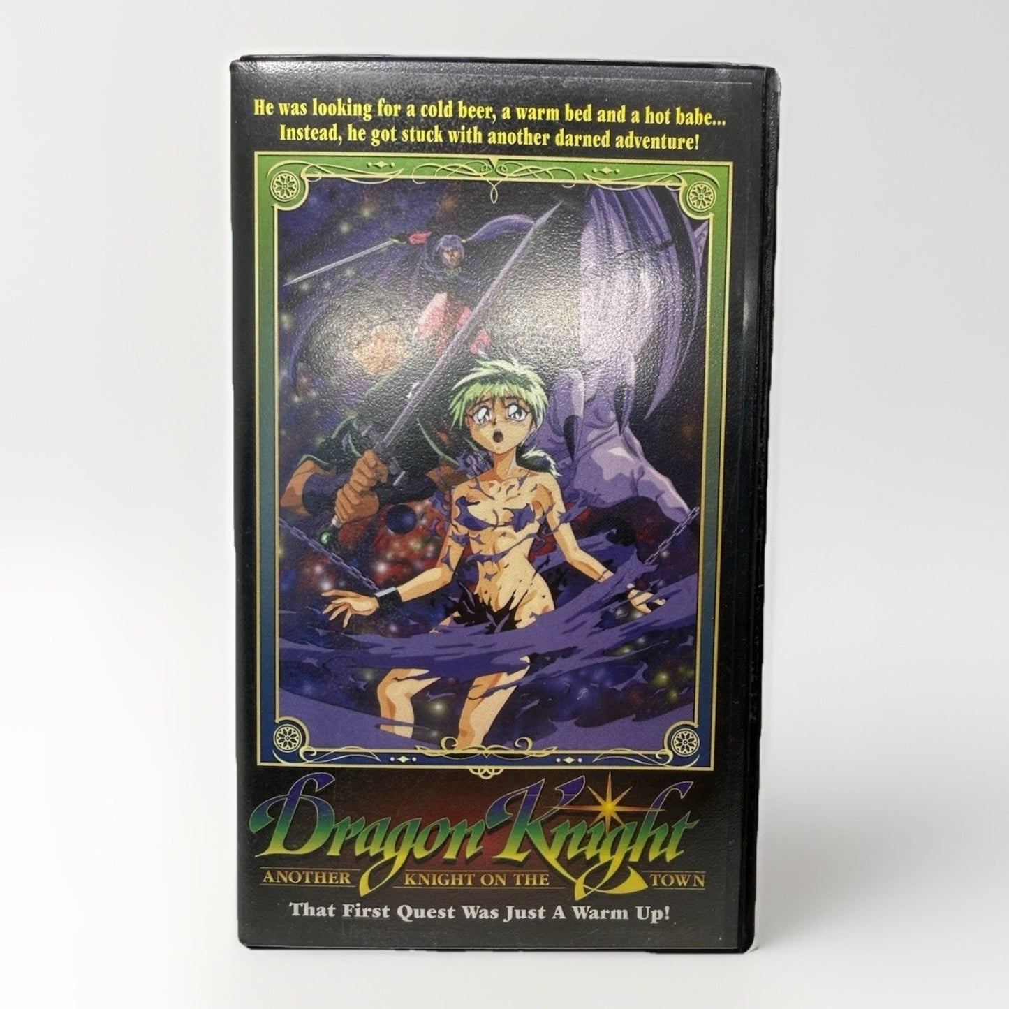 Dragon Knight Another Knight on the Town VHS 1994 ADV Films Tested Anime Retro