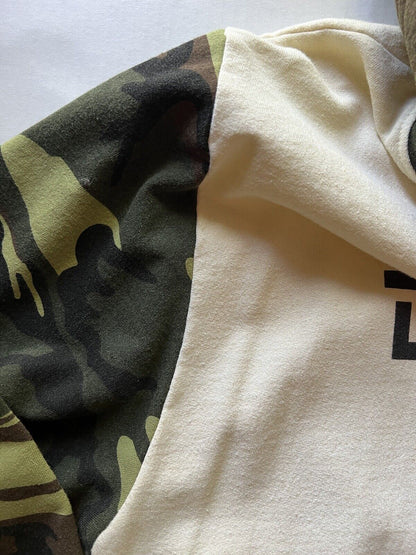 DALBELLO SKI TAN/CAMO HOODIE XL Pullover Sweater 2022 Ski Snowboard Boots - thriftgoblin