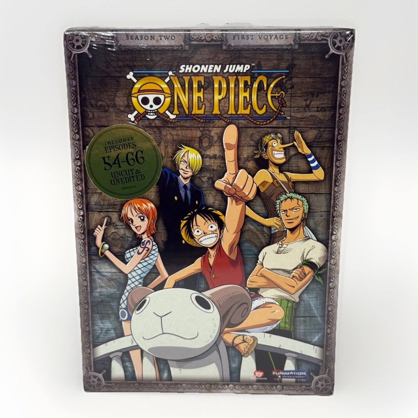 One Piece Season Two First Voyage DVD Episodes 54-66 Uncut FUNimation Sealed