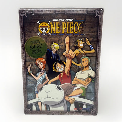 One Piece Season Two First Voyage DVD Episodes 54-66 Uncut FUNimation Sealed