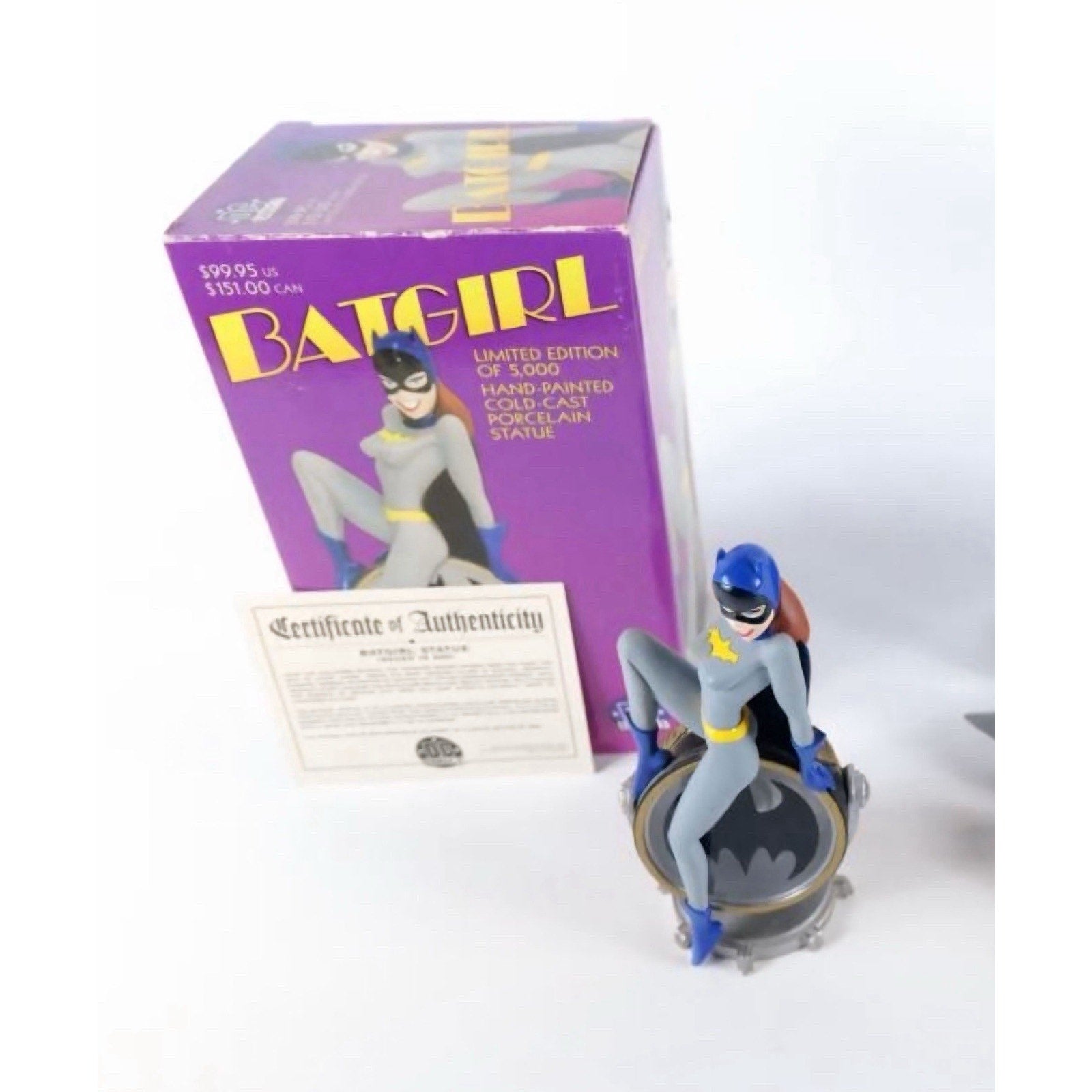 DC Direct Batgirl Statue 2001 LE/5000 Box & COA | Batman Animated Series Femme - thriftgoblin