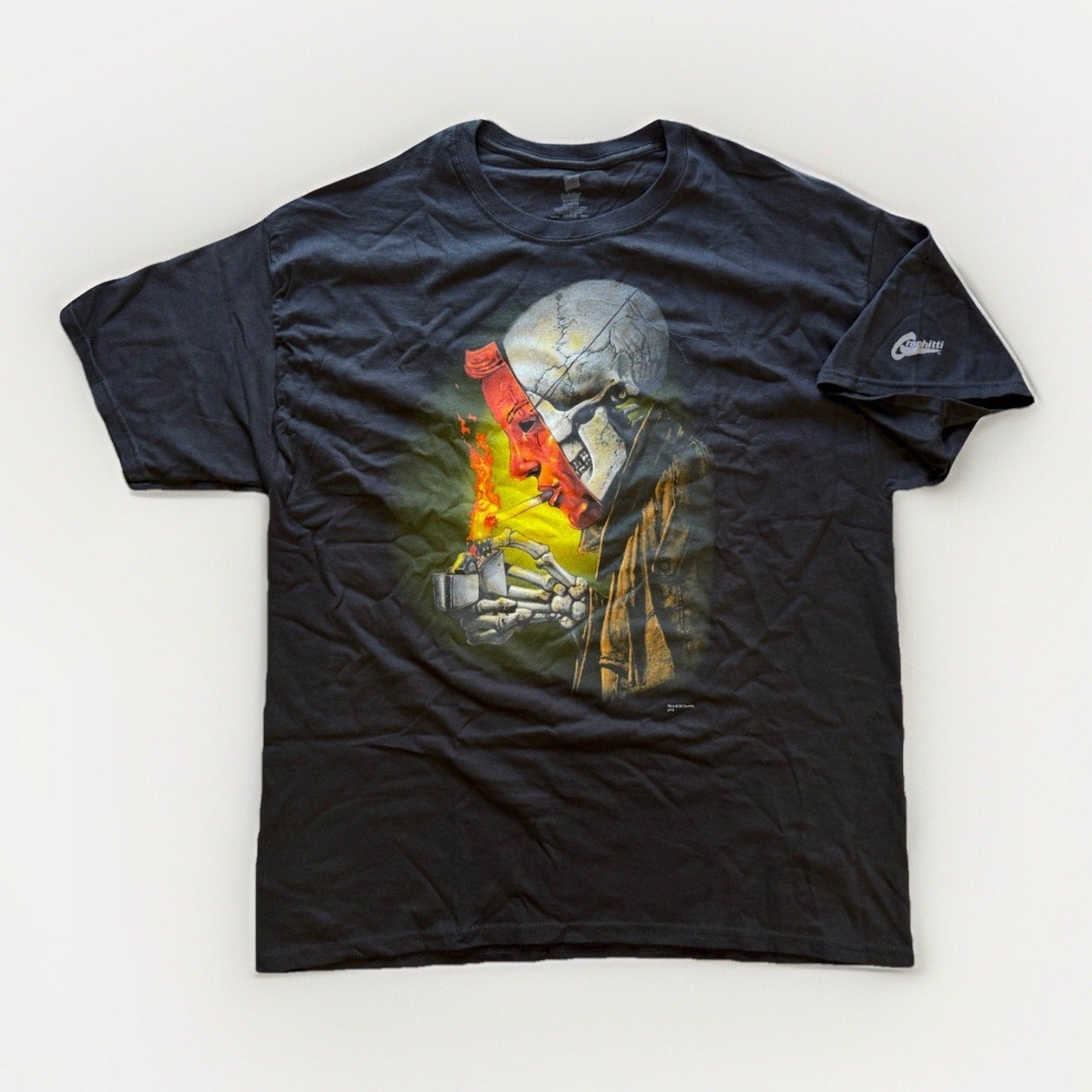 DC Hellblazer Constantine XL Shirt Vertigo Comics Graphitti Designs Tee 2013 Top - thriftgoblin