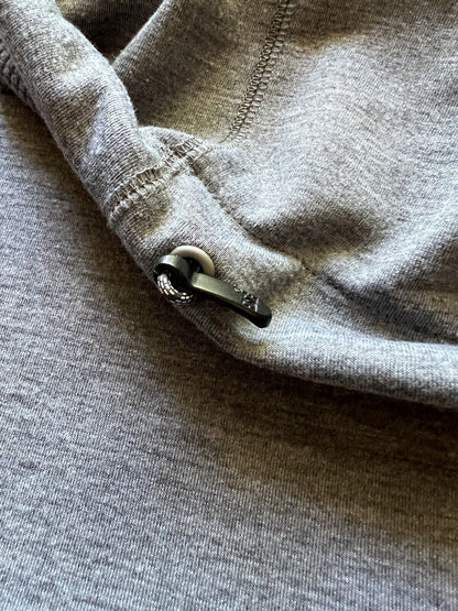 DC SHOES DWR Technical Funnel Zipper Pocket SWEATSHIRT BLACK Snowboard Cinch L - thriftgoblin