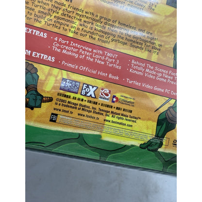 Teenage Mutant Ninja Turtles: The Way of Invisibility DVD (2003, Fox Box Anime