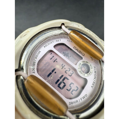 Casio Baby-G BG-169M Shock Resist White Pink Digital Watch Works Japan RARE