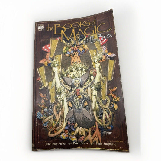 DC/VERTIGO: BOOKS OF MAGIC: BOOK 5: GIRL IN THE BOX: TRADE PAPERBACK: NEW - thriftgoblin