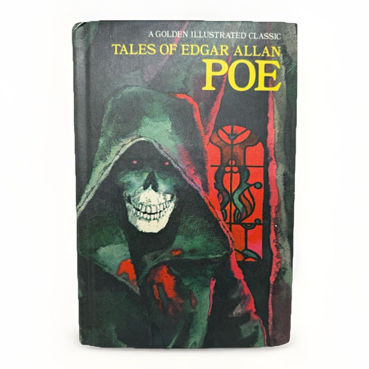 Vintage 1979 Tales of Edgar Allan Poe Golden Illustrated Classic Book Forberg