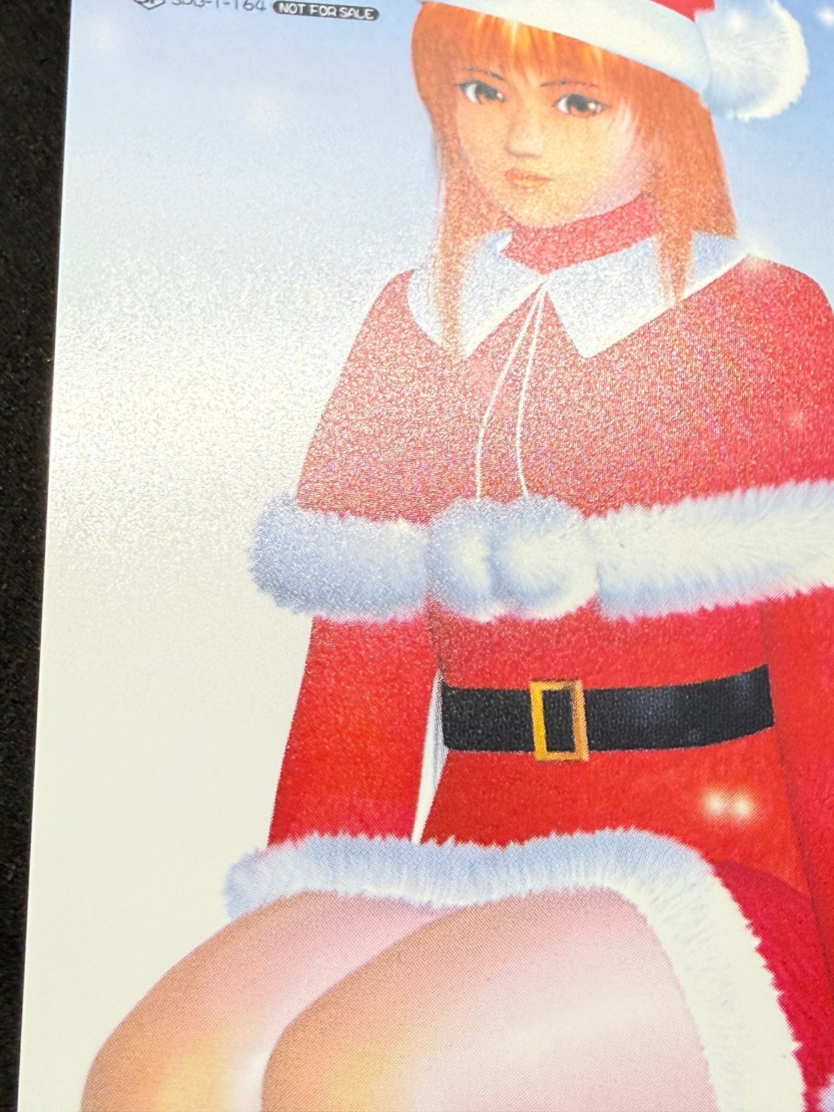 Dead or Alive 2 Kasumi Santa Not For Sale Unused Japanese Telephone Card (Teleca) - Thrift GoblinTelephone Card
