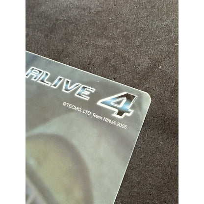Dead or Alive 4 Christie Desk Mat Famitsu Xbox 360 Dec Supplement Tecmo 2005 - thriftgoblin