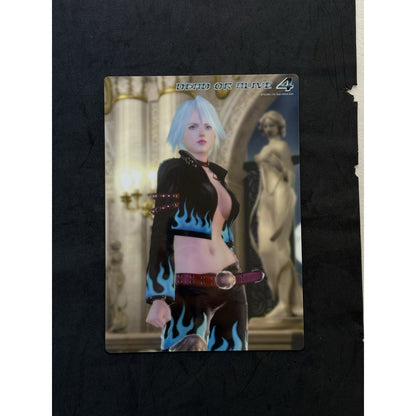Dead or Alive 4 Christie Desk Mat Famitsu Xbox 360 Dec Supplement Tecmo 2005 - thriftgoblin