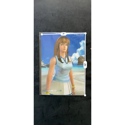 Dead or Alive Ultimate Kasumi B5 Desk Mat Famitsu Xbox Supplement Tecmo 2004 - thriftgoblin