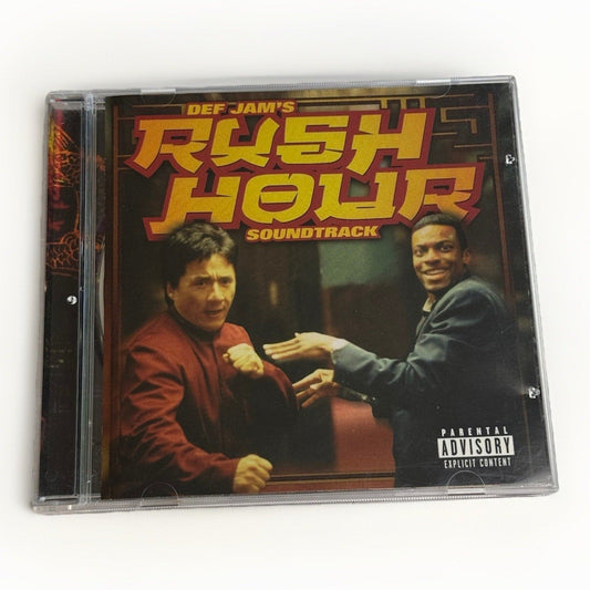 Def Jam Rush Hour Soundtrack CD 1998 Jay-Z Wu-Tang Ja Rule Dru Hill Jackie Chan - thriftgoblin
