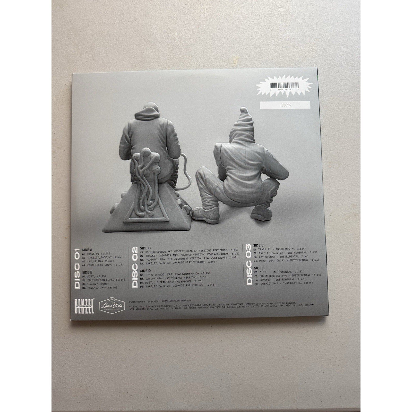 Denzel Curry & Kenny Beats Present Unlocked: Definitive Edition Vinyl Rap - thriftgoblin