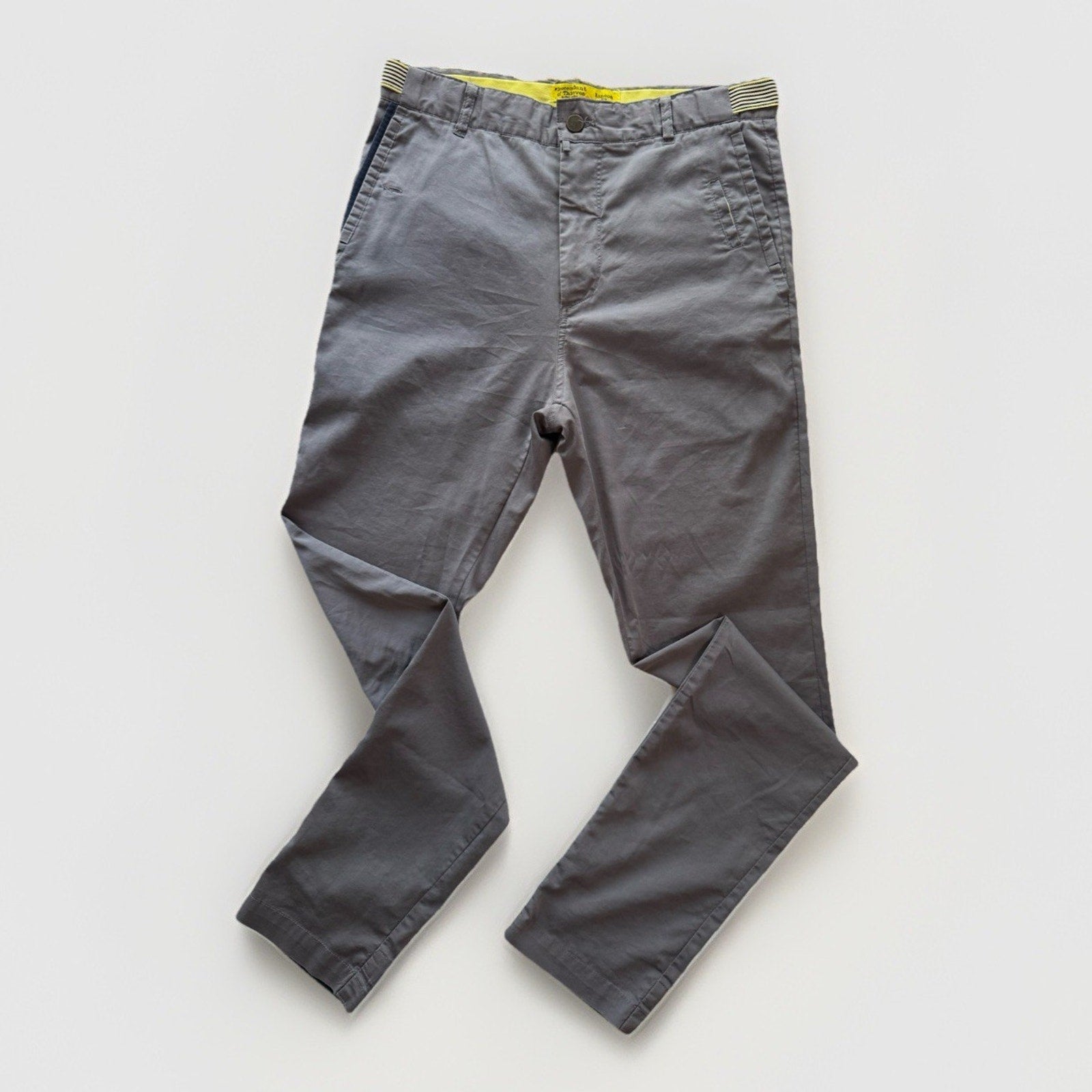 Descendant of Thieves Ransom Fit Chino Pants Size 30 Gray Limited Run Dres Ladro - thriftgoblin