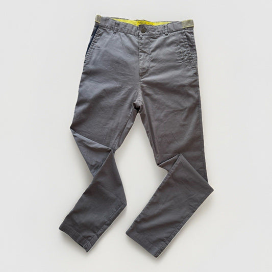 Descendant of Thieves Ransom Fit Chino Pants Size 30 Gray Limited Run Dres Ladro - thriftgoblin