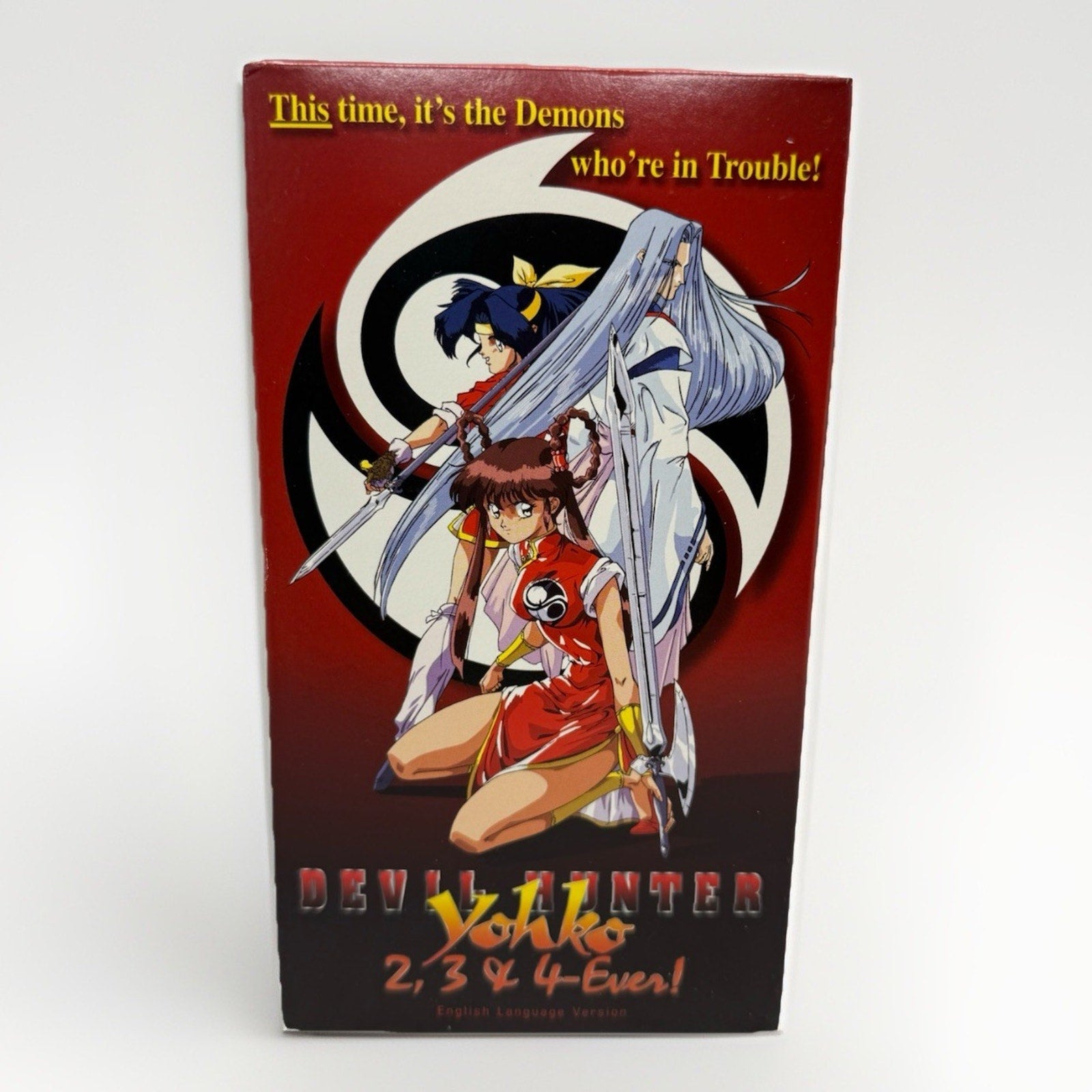 Devil Hunter Yohko 2, 3 & 4 - Ever! VHS ADV Films English Dub/Sub Anime Rare 1993 - thriftgoblin