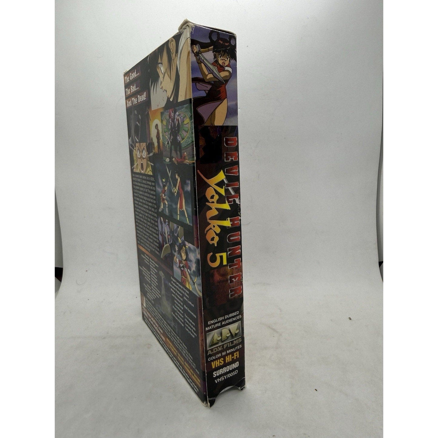 Devil Hunter Yohko 5 VHS English Dubbed Anime 1995 ADV Films Rare Vintage OVA - thriftgoblin