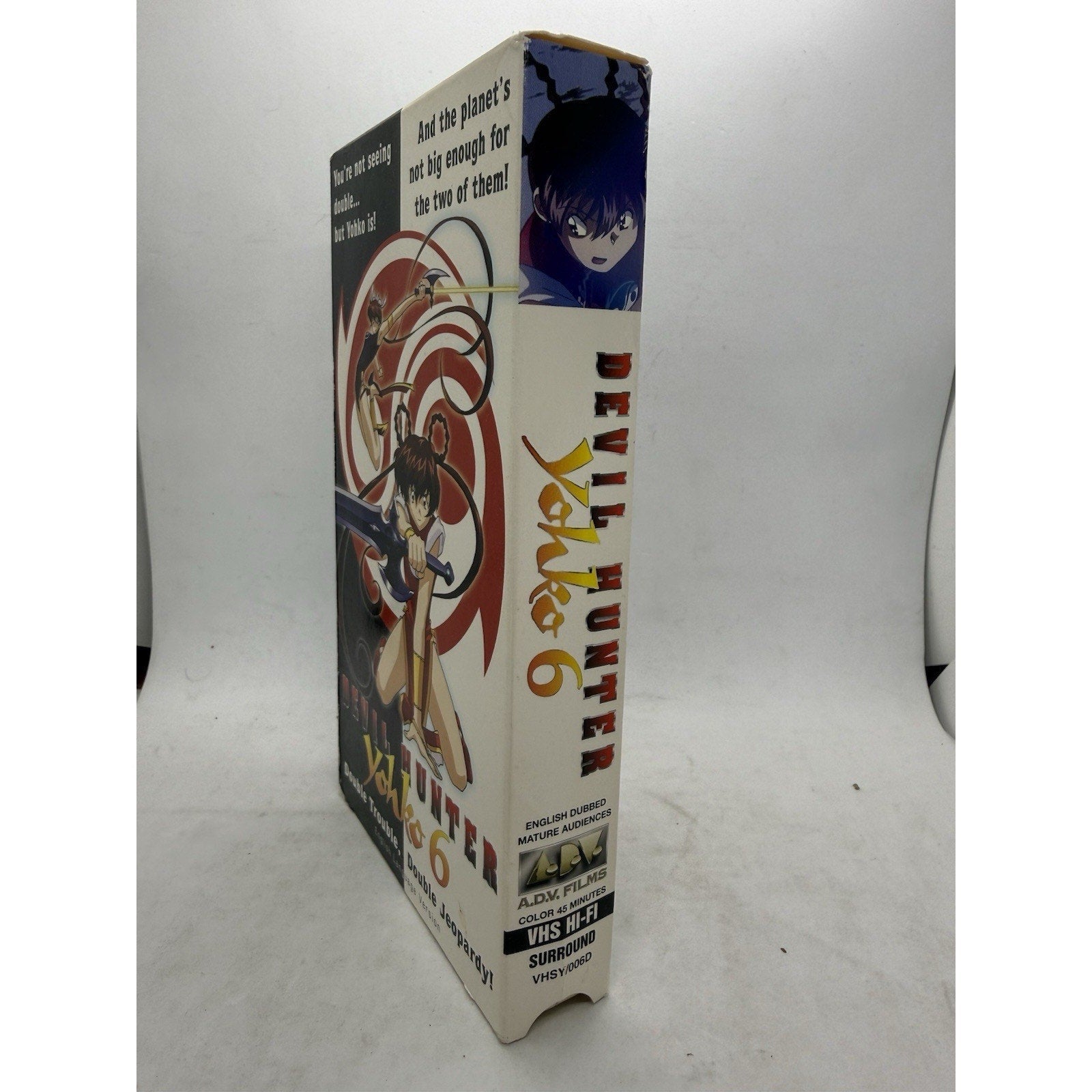 Devil Hunter Yohko 6 VHS 1995 ADV Films Anime English Dub Tested Rare OOP Japan - thriftgoblin