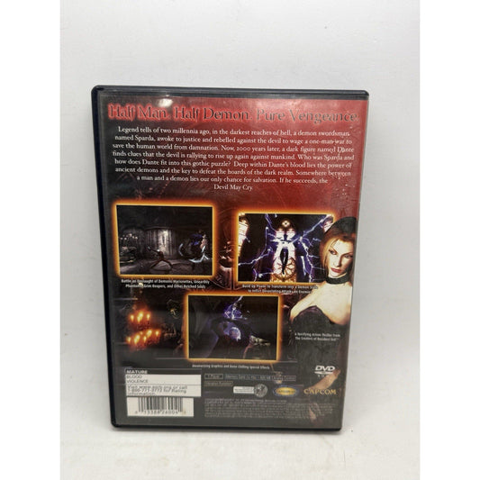 Devil May Cry (Sony PlayStation 2, 2001) PS2 Complete w/ Manual Tested Capcom - thriftgoblin