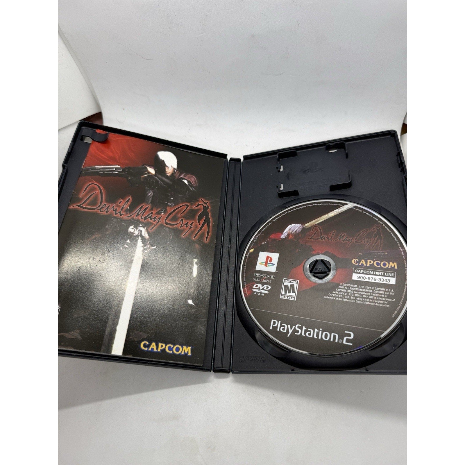 Devil May Cry (Sony PlayStation 2, 2001) PS2 Complete w/ Manual Tested Capcom - thriftgoblin