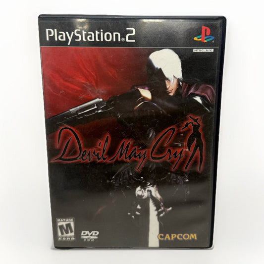 Devil May Cry (Sony PlayStation 2, 2001) PS2 Complete w/ Manual Tested Capcom - thriftgoblin