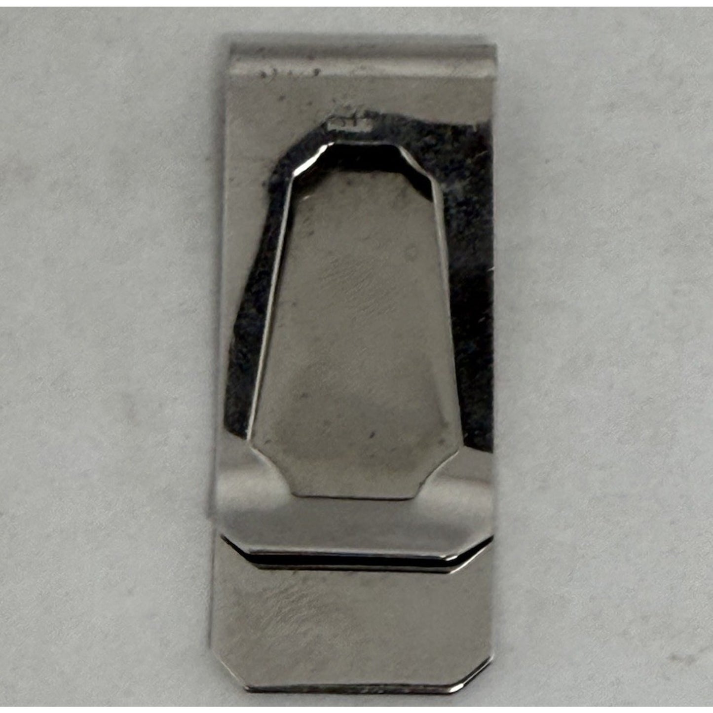 Sterling Silver Money Clip Hand Engraved Design MR X