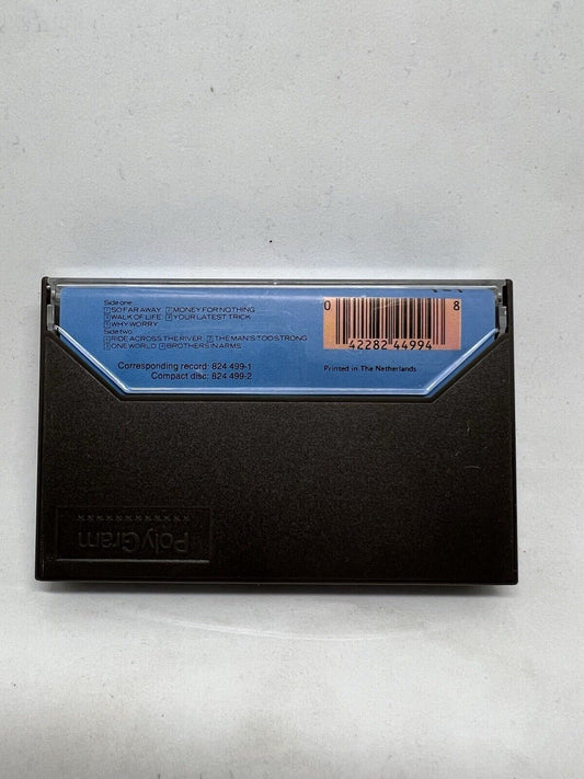 Dire Straits Brothers In Arms 1985 Cassette Tape Classic Rock WB Rock Classic - thriftgoblin