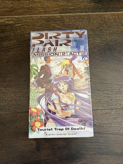 Dirty Pair Flash : Mission 2 - Act 2 : English Subtitled ADV VHS ANIME - thriftgoblin