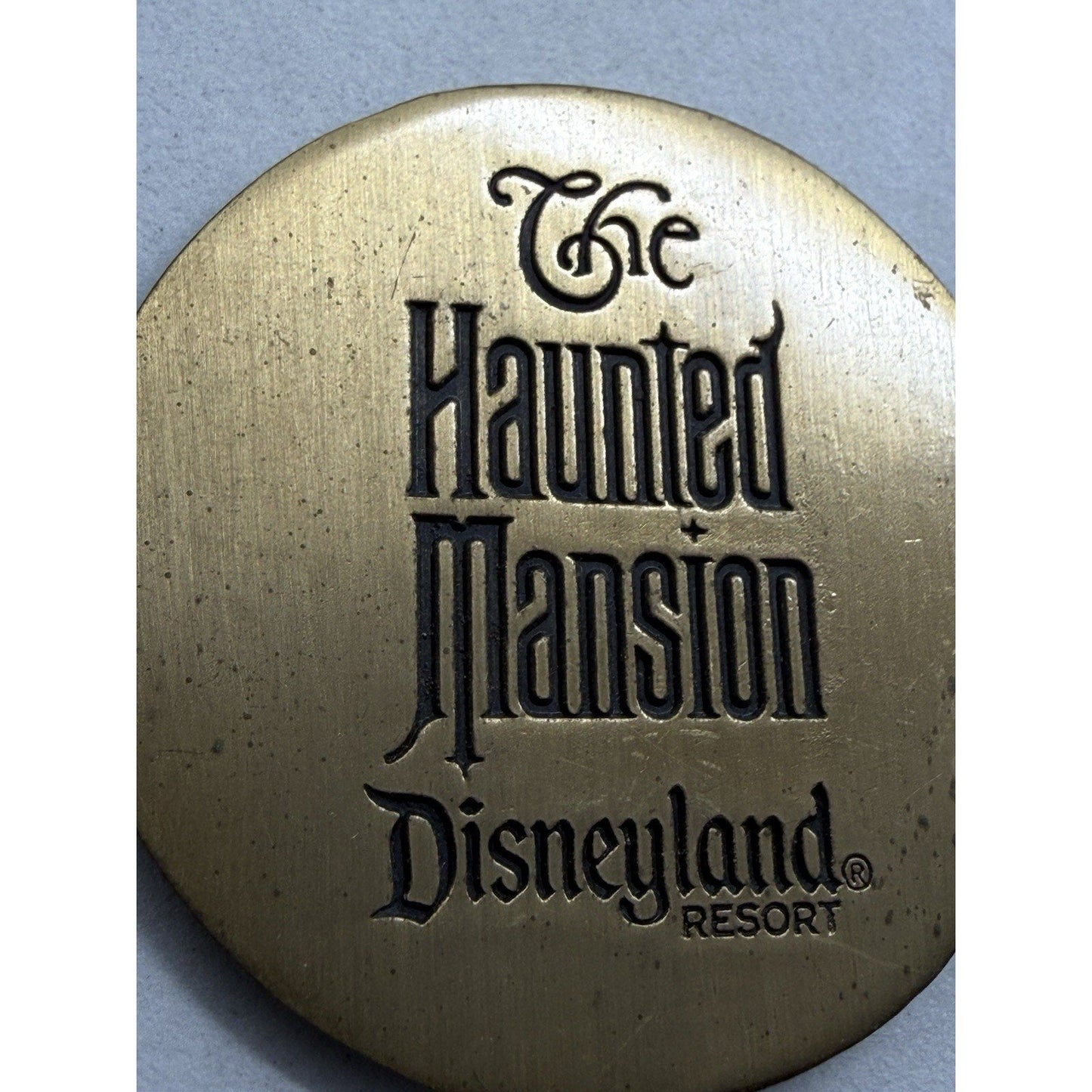 Disney DLR Haunted Mansion O'Pin House Pocket Watch 13 Hour Clock Pin 2009 70097 - thriftgoblin