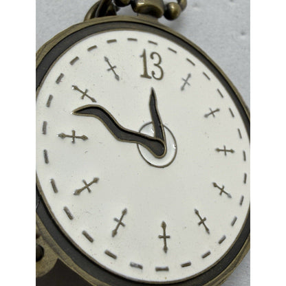 Disney DLR Haunted Mansion O'Pin House Pocket Watch 13 Hour Clock Pin 2009 70097 - thriftgoblin
