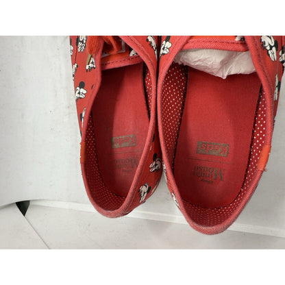 Disney Keds Minnie Mouse Red Canvas Sneakers Women’s 11 Lace Up Casual Shoes Fun - thriftgoblin