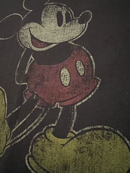 Disney Parks Authentic Original Mickey Mouse Short Sleeve T Shirt Black Size L - thriftgoblin