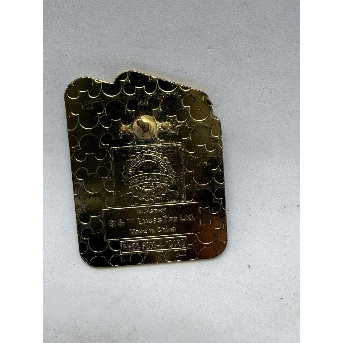 Disney Parks Star Wars Han Solo Chewbacca Trading Pin 2015 Retro Vintage Logo - thriftgoblin
