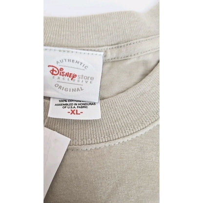 Disney Store Exclusive Donald Duck The Fowl Side Devil Tee Y2K NWT Tan XL Rare - thriftgoblin