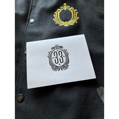 Disneyland Club 33 Varsity Jacket. 50th Anniversary. Art Lewis Illuminations. - thriftgoblin