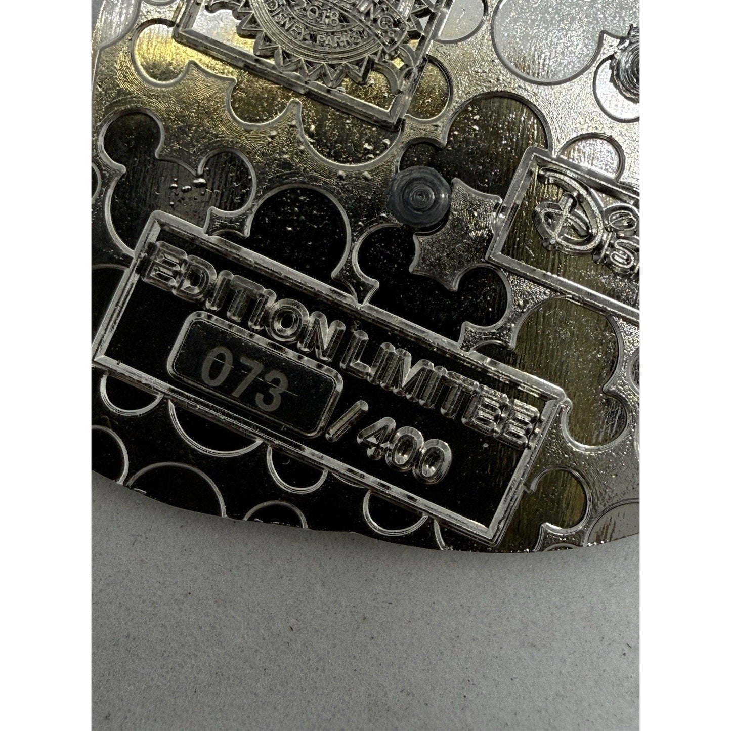 Disneyland Paris Runaway Brain 1995 Film Reel Pin Mickey 90 LE 73/400 Legendary - thriftgoblin