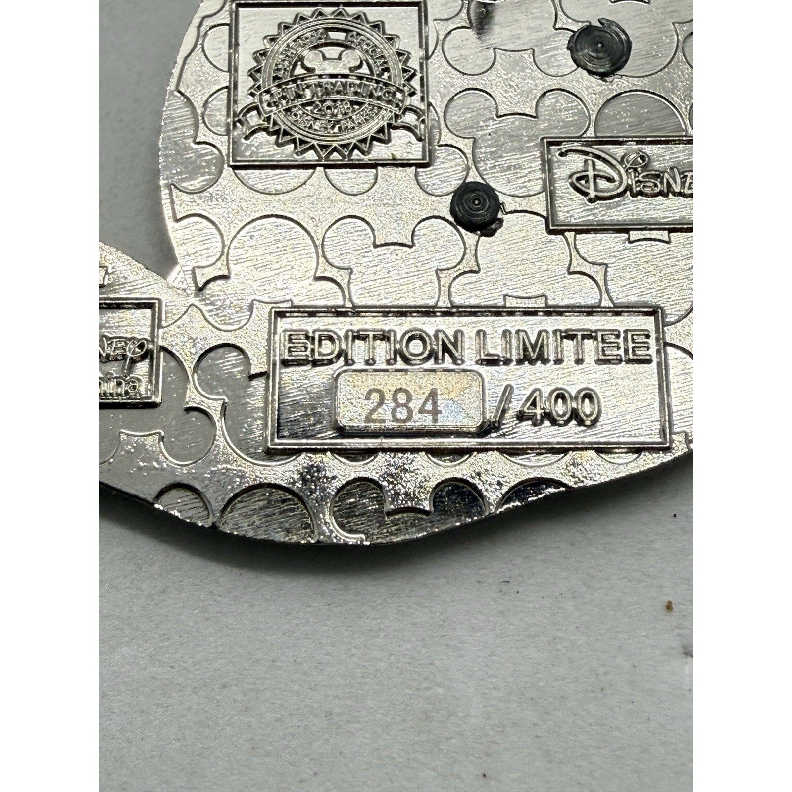 Disneyland Paris Runaway Brain 1995 Film Reel Pin Mickey 90th LE 284/400 - thriftgoblin