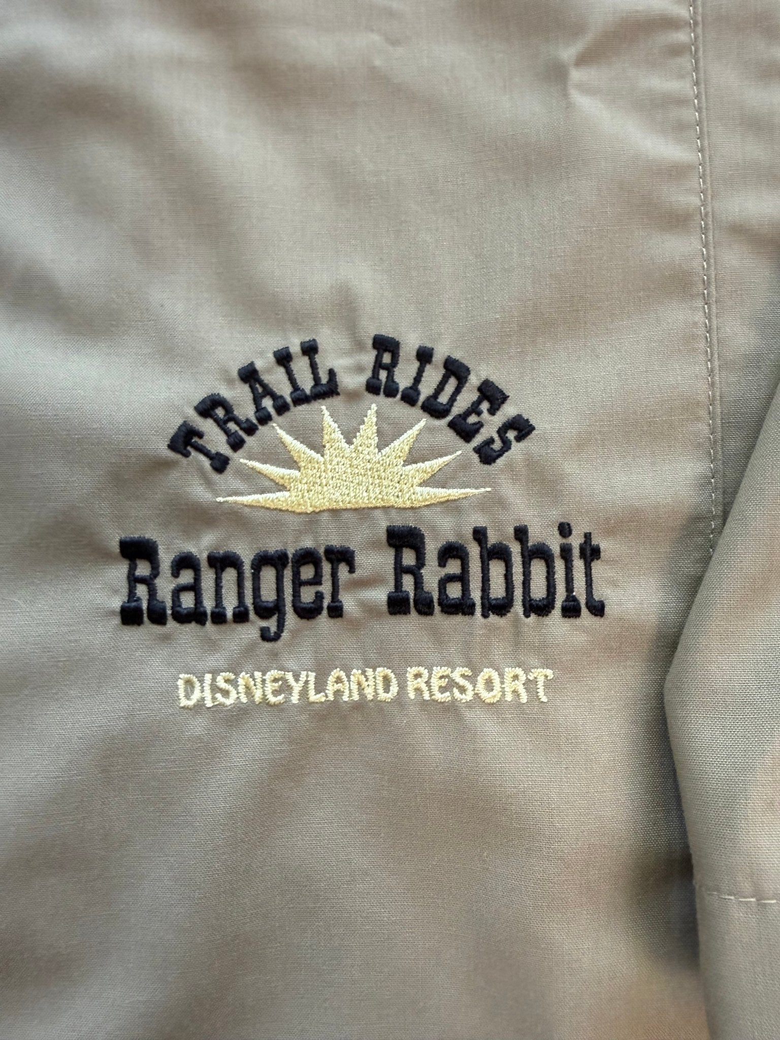 Disneyland Resort Ranger Rabbit Trail Rides Cast Member Shirt Jessica Rabbit S - thriftgoblinTops