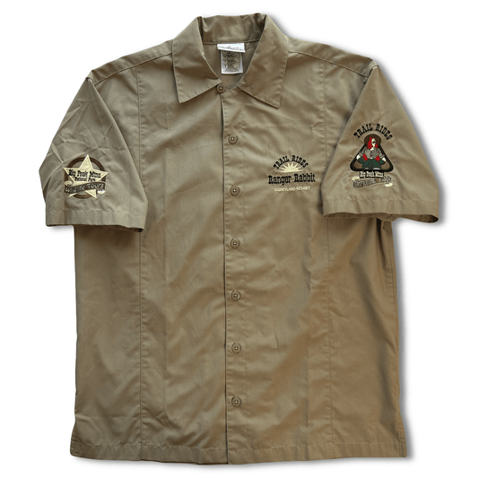 Disneyland Resort Ranger Rabbit Trail Rides Cast Member Shirt Jessica Rabbit S - thriftgoblinTops