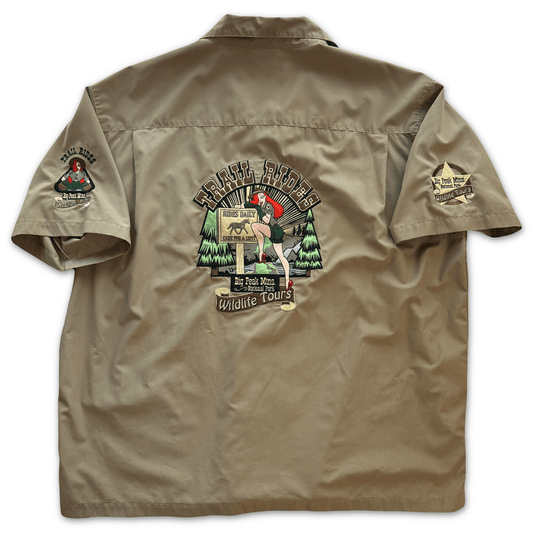 Disneyland Resort Ranger Rabbit Trail Rides Cast Member Shirt Jessica Rabbit XL - thriftgoblinTops