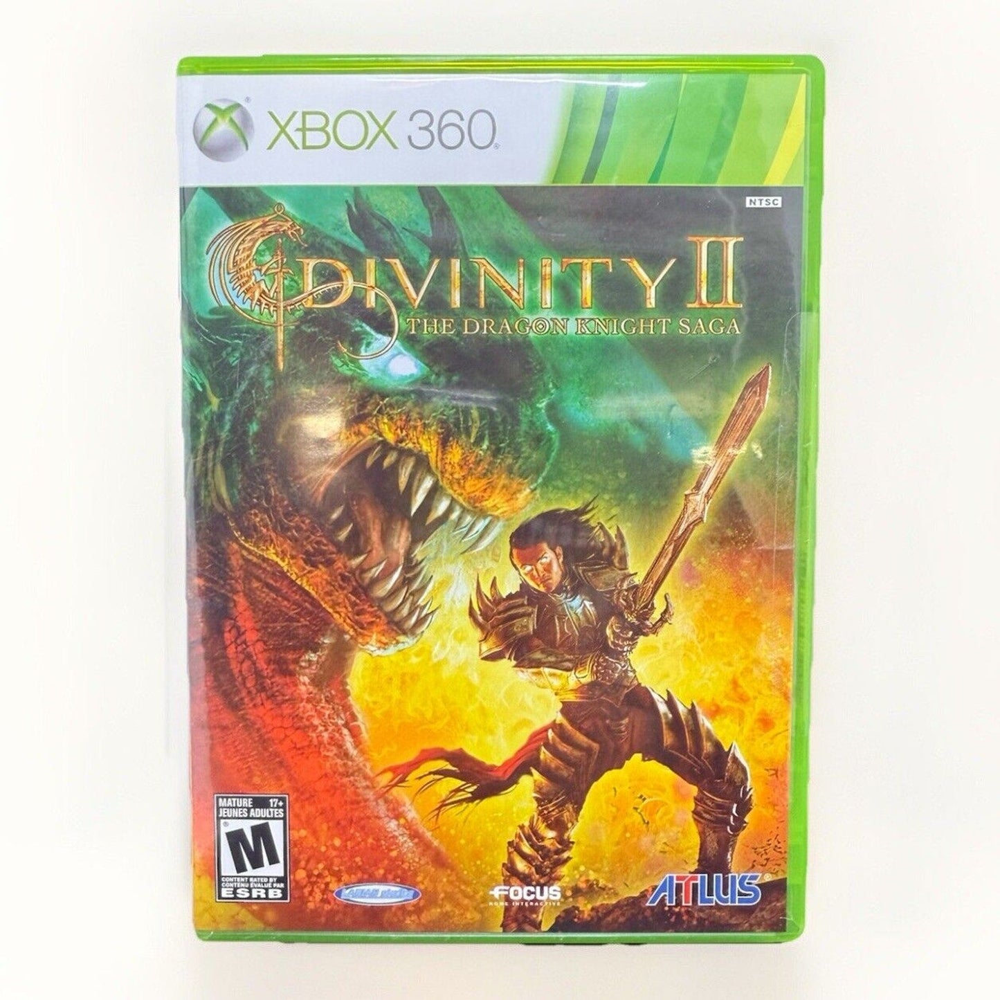 Divinity II: The Dragon Knight Saga. Xbox 360. Complete CIB, Soundtrack. TESTED - thriftgoblin
