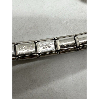 D’linQ Italian Charm Bracelet Elvis Devin I Love My Grandson Alexandra Italy - thriftgoblin
