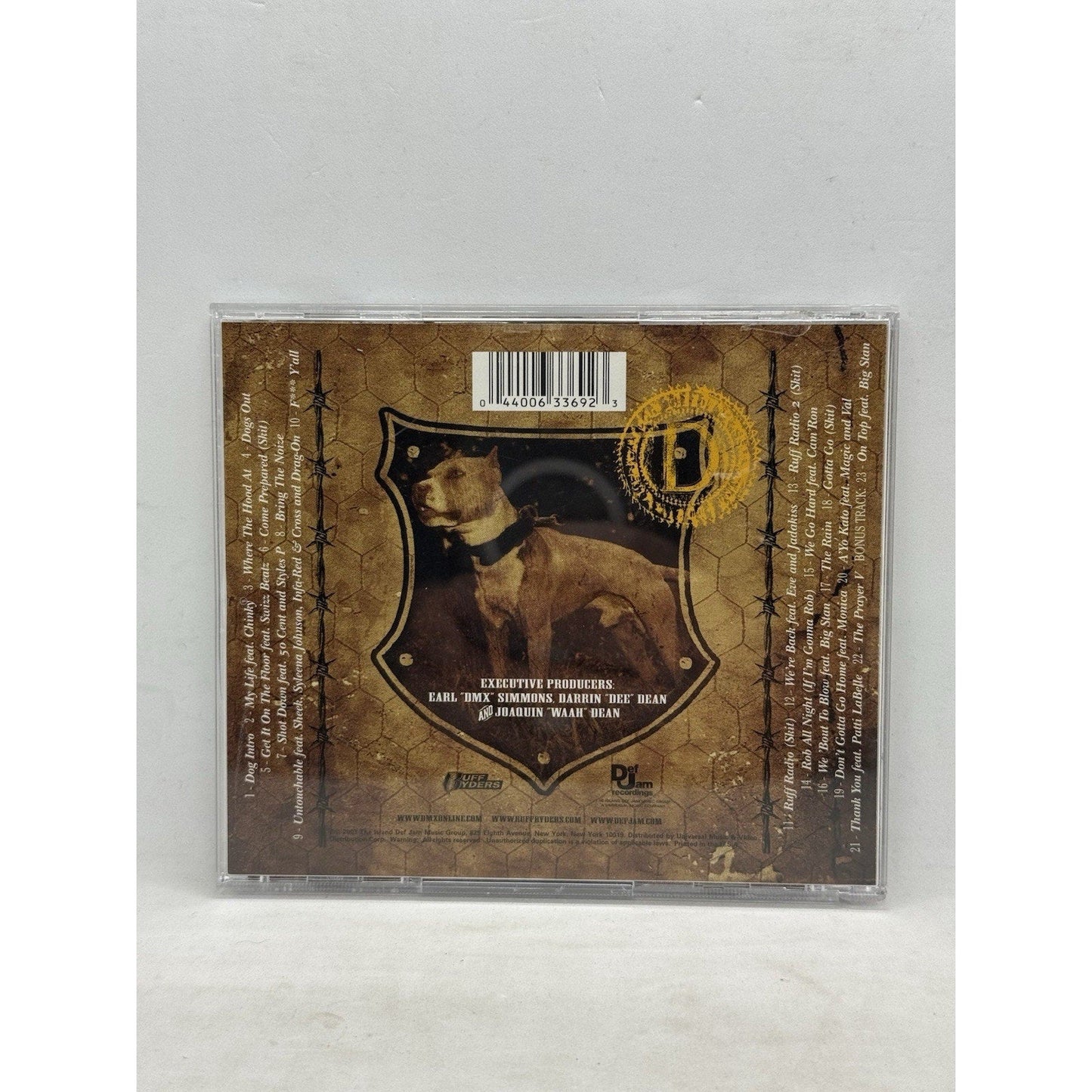 DMX Grand Champ CD 2003 Ruff Ryders Def Jam Explicit Hip Hop Album Rap Music - thriftgoblin