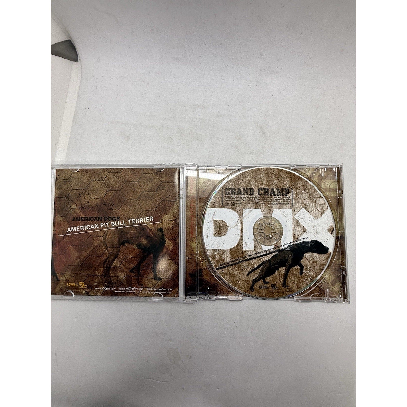 DMX Grand Champ CD 2003 Ruff Ryders Def Jam Explicit Hip Hop Album Rap Music - thriftgoblin