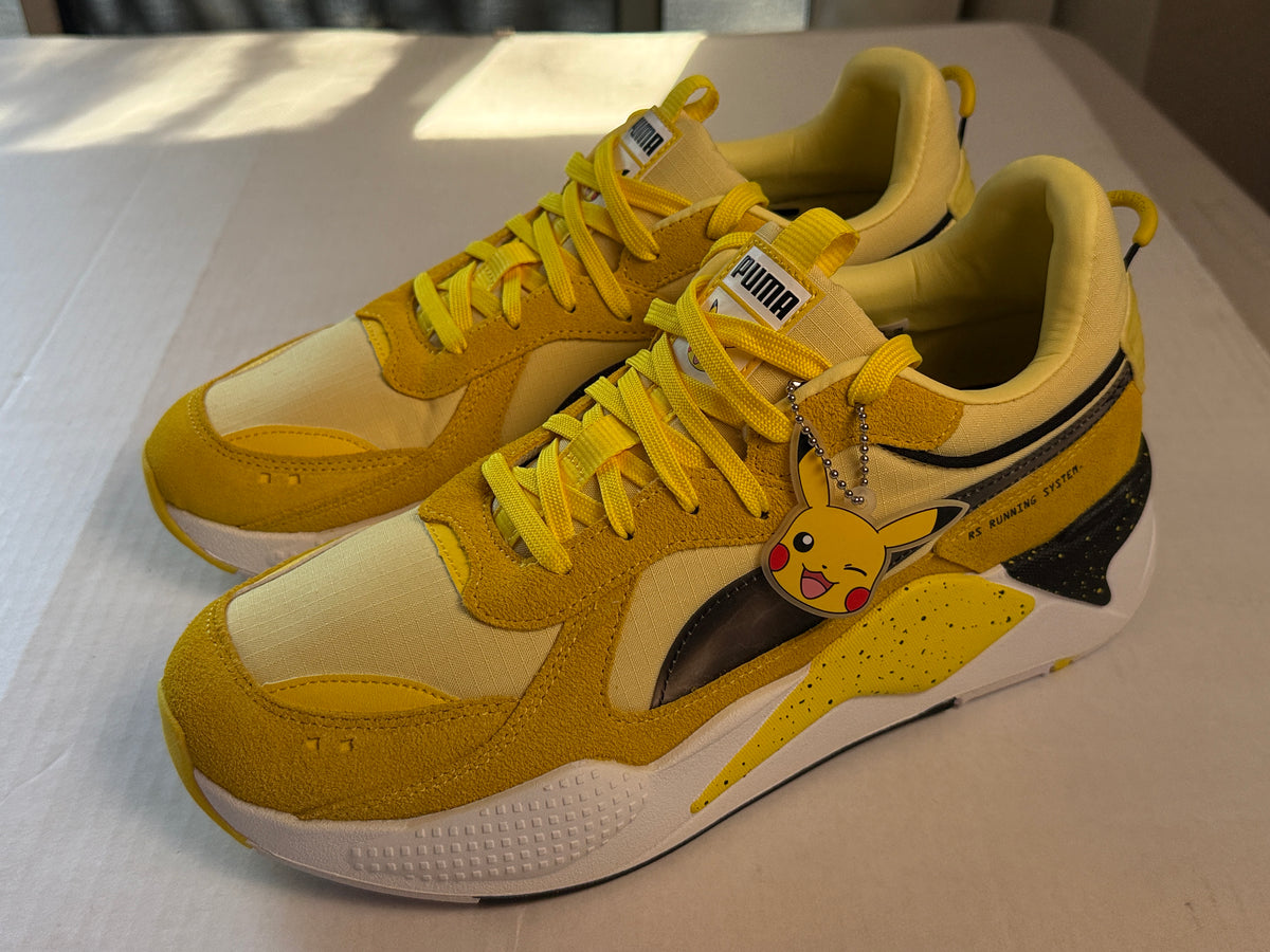 Puma x Pokemon RS-X Pikachu Sneakers Red US 12 389541 01