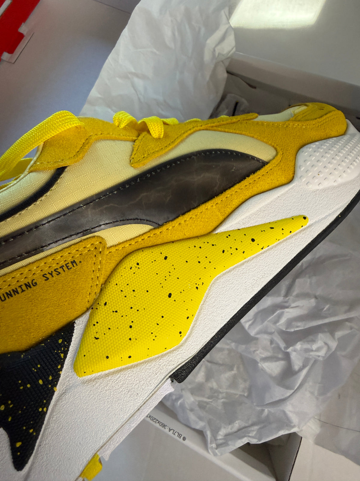 Puma x Pokemon RS-X Pikachu Sneakers Red US 12 389541 01