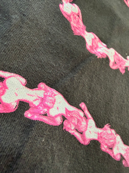 Human Centipede III tee graphic close up