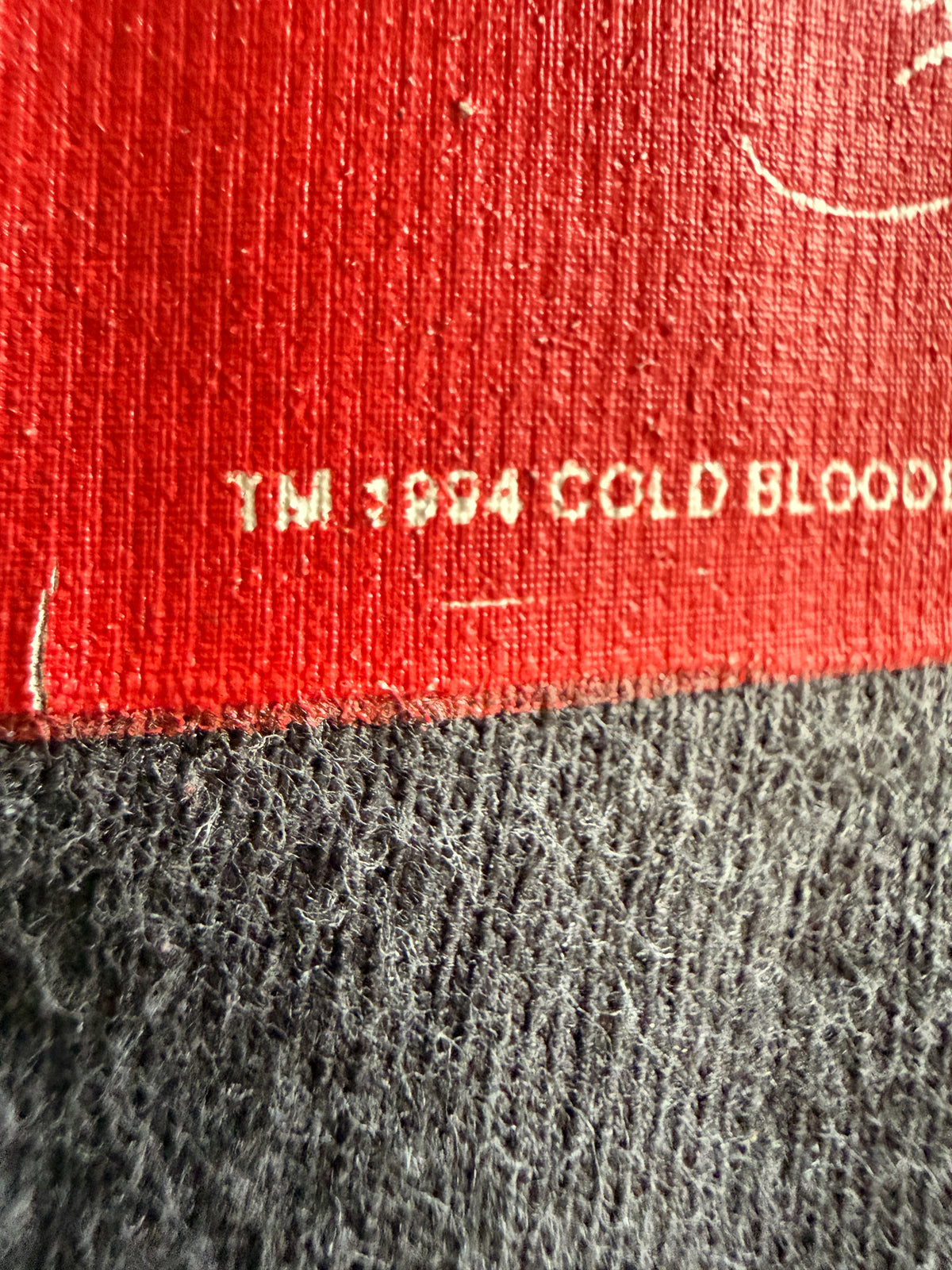 Vintage 1994 Cold Blooded Werewolf Graphic Tee Fruit of the Loom XL Black