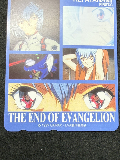 End of Evangelion Rei Ayanami telephone card