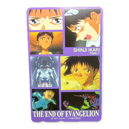 The End of Evangelion Shinji Ikari Third Children Telephone Card